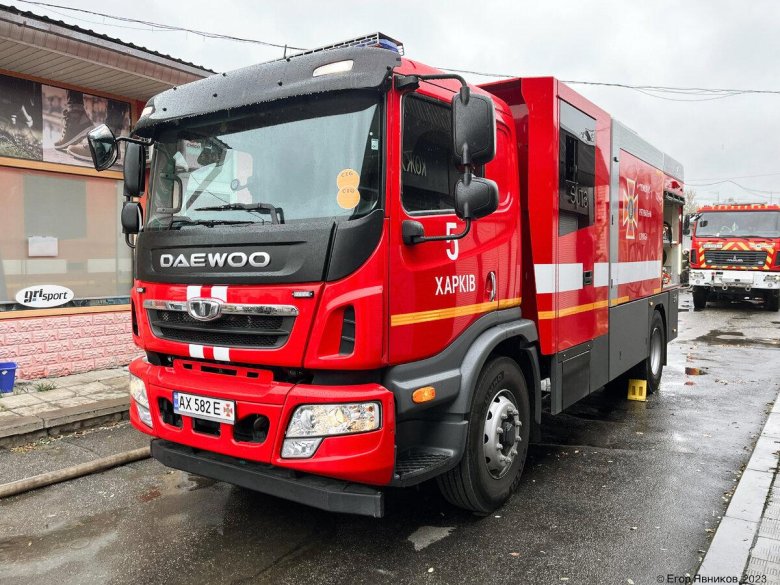 Пожарная автоцистерна