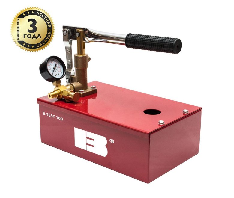 Опрессовочный насос ручной