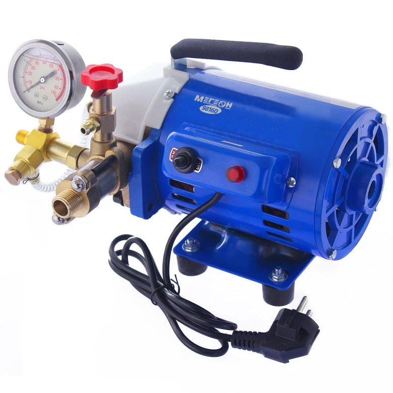 Электрический опрессовочный насос мегеон 98160
