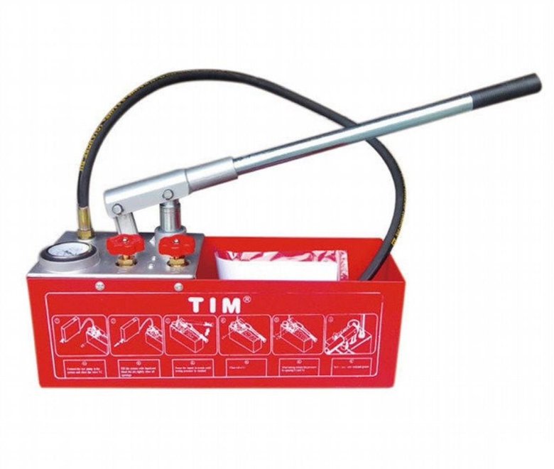 Насос опрессовочный ручной tim wm - 50