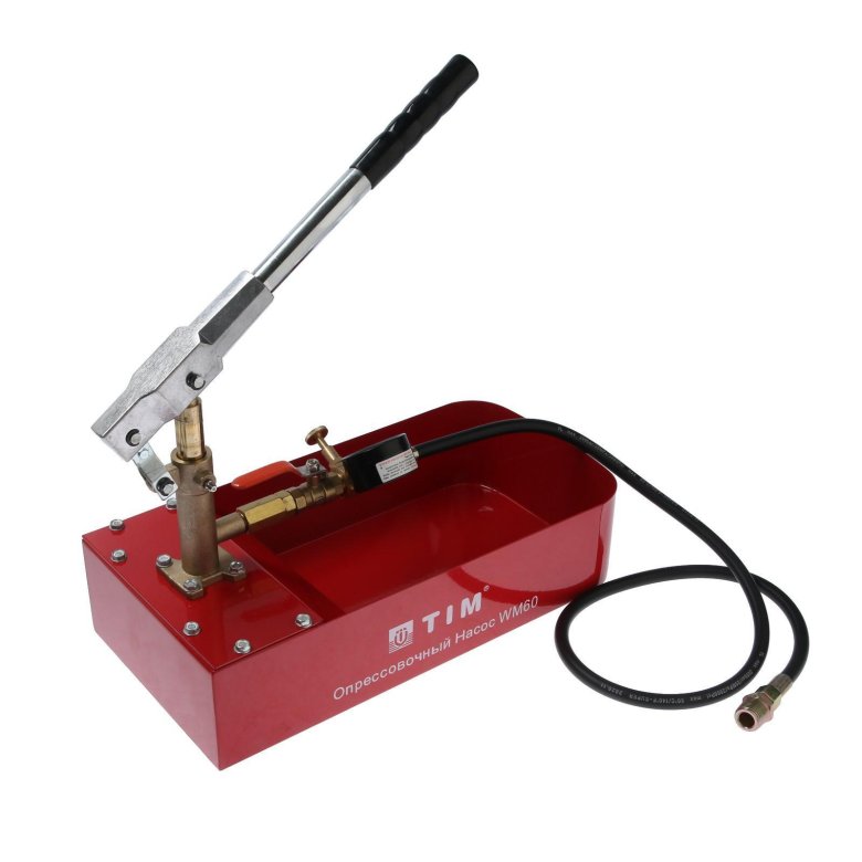 Насос опрессовочный ручной 60 бар