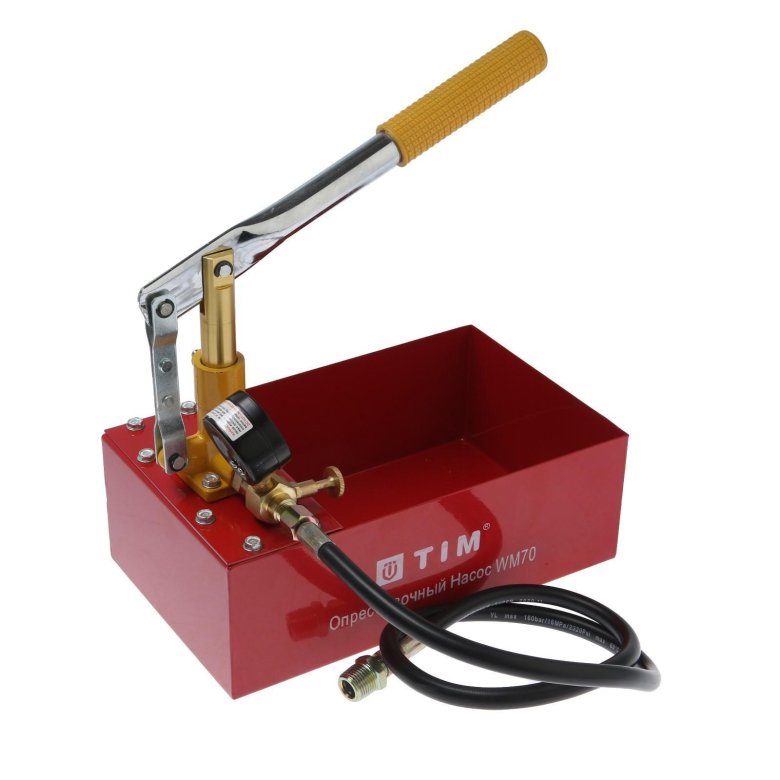 Опрессовочный насос tim wm-70