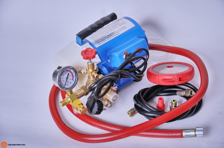 Ewm-60-3 электрический опрессовочный насос 250 вт 3л/мин