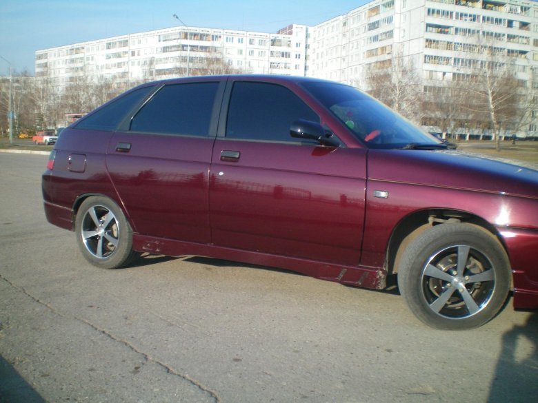 Лада 2112 вишневая