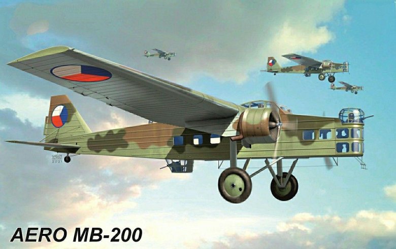 Aero mb-200 1:72