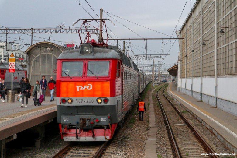 Чс7 ярославский вокзал