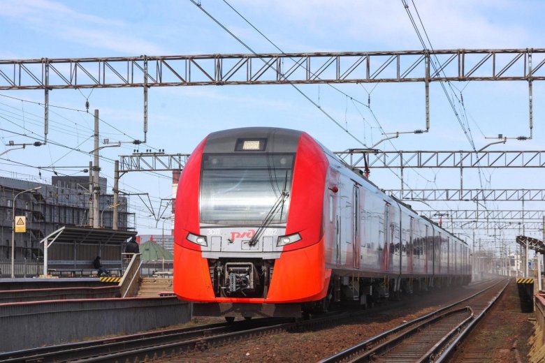 Электропоезд эс2г ласточка