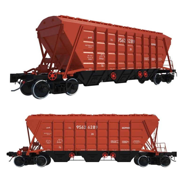 Вагон хоппер 19-752