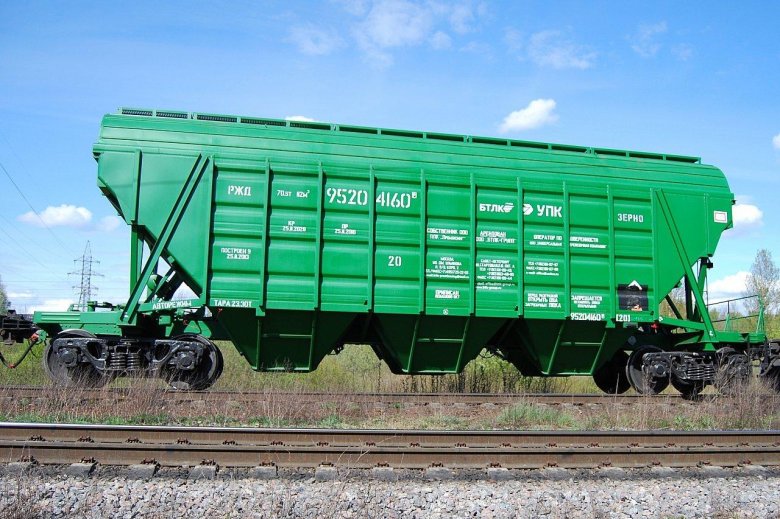 Вагон-зерновоз (хоппер) 19-752
