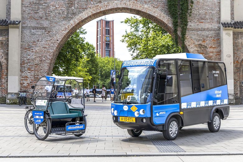 Электрический микроавтобус