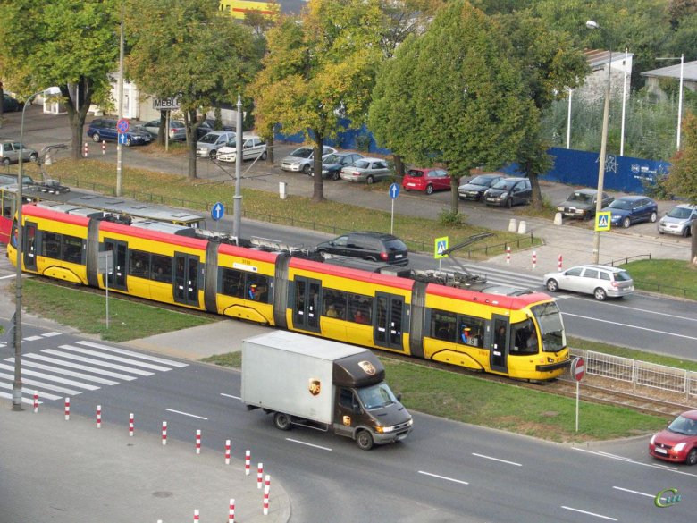 Трамвай польша pesa