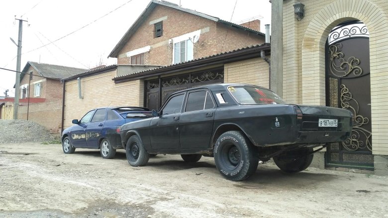 Газ 31029 волга на разварках