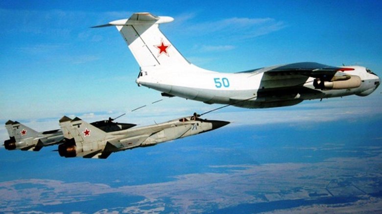 Миг-31 дозаправка