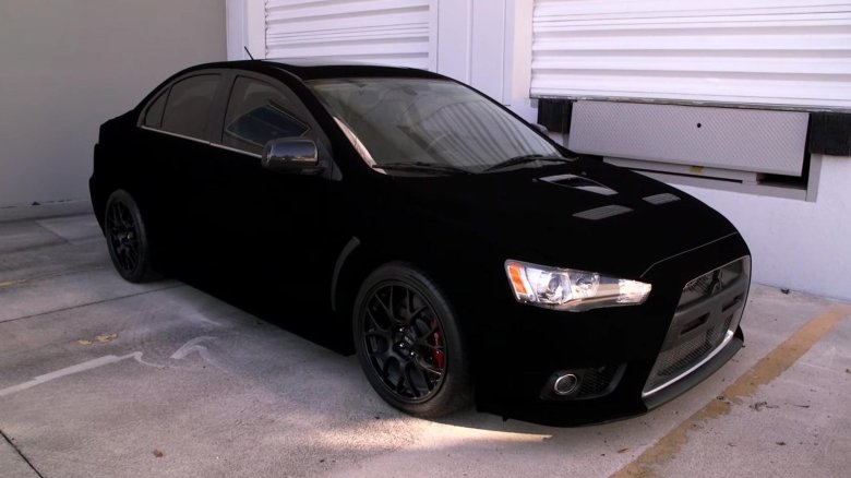 Mitsubishi lancer 10 black