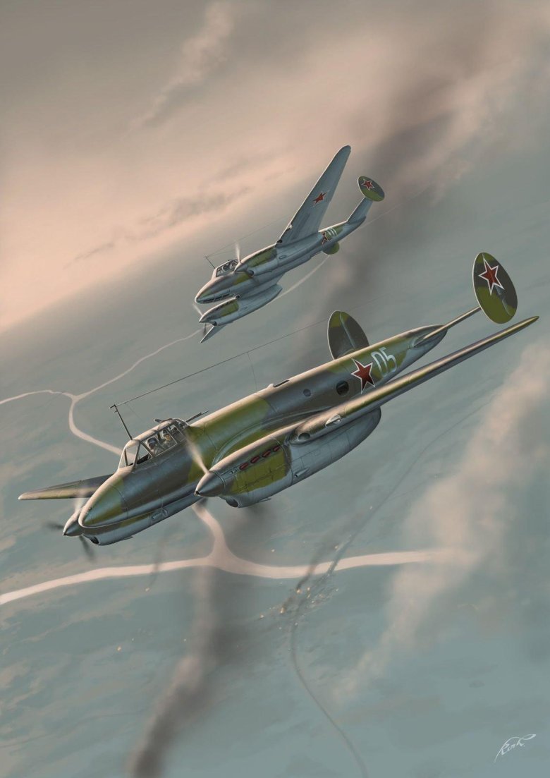 Бомбардировщик пе 2