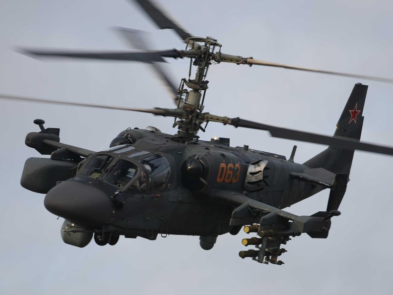 Аллигатор вертолёт ка 52