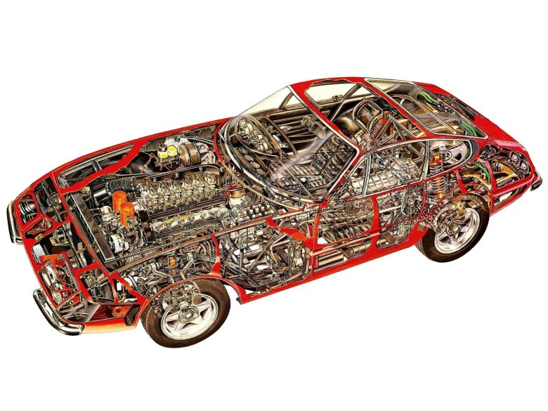 Феррари дайтона 1971 мотор