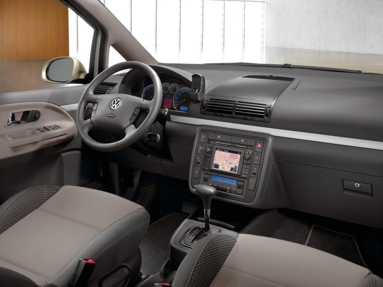 Volkswagen sharan 2007 салон