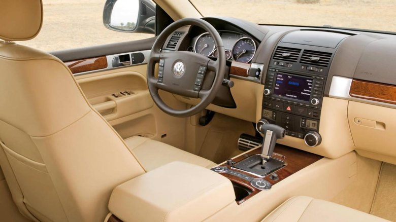 Volkswagen touareg 2007 салон