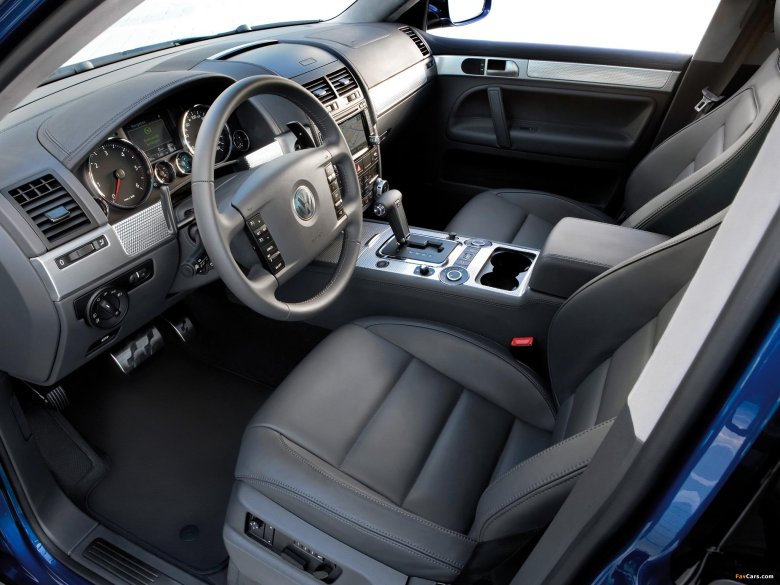 Volkswagen touareg 2008 interior