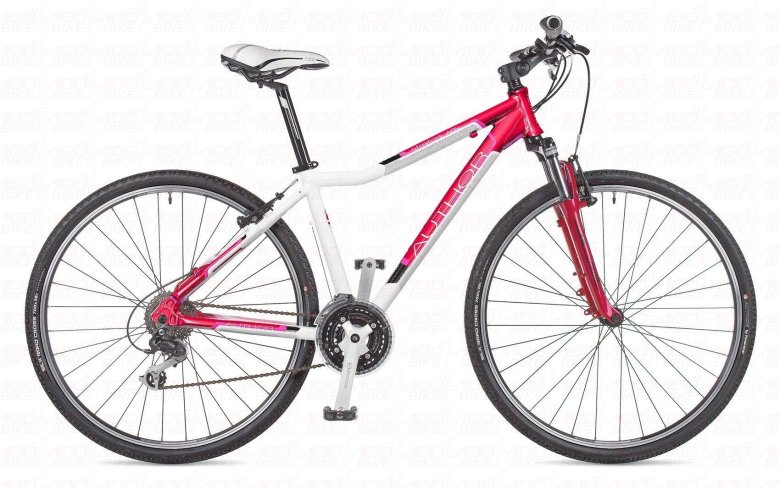 Женский гибридный велосипед author stratos asl