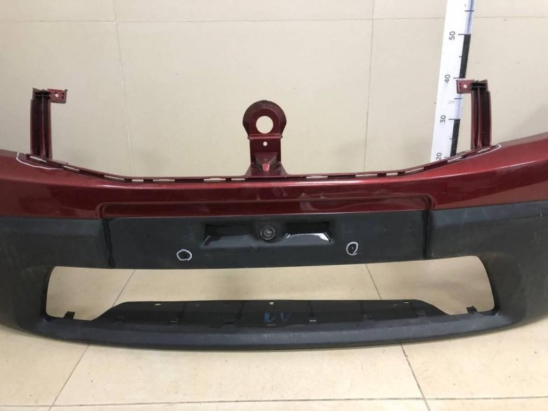 Бампер передний рено сандеро 1