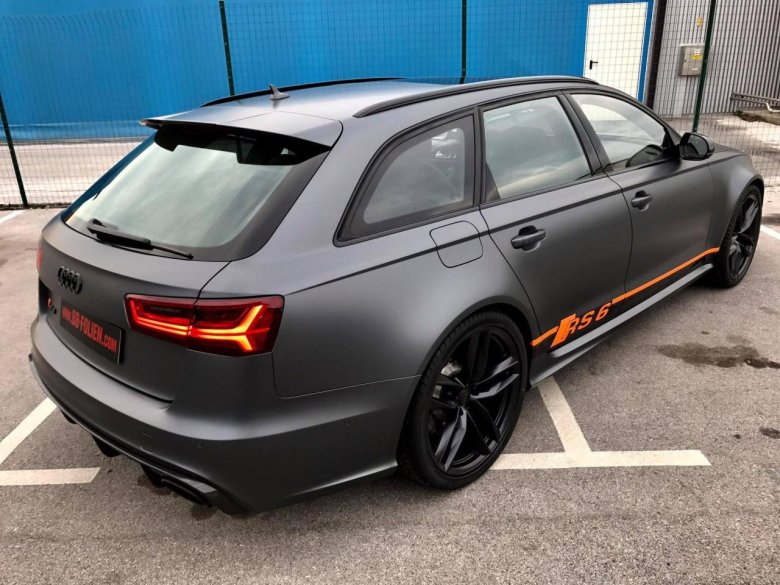 Audi rs6 daytona grey