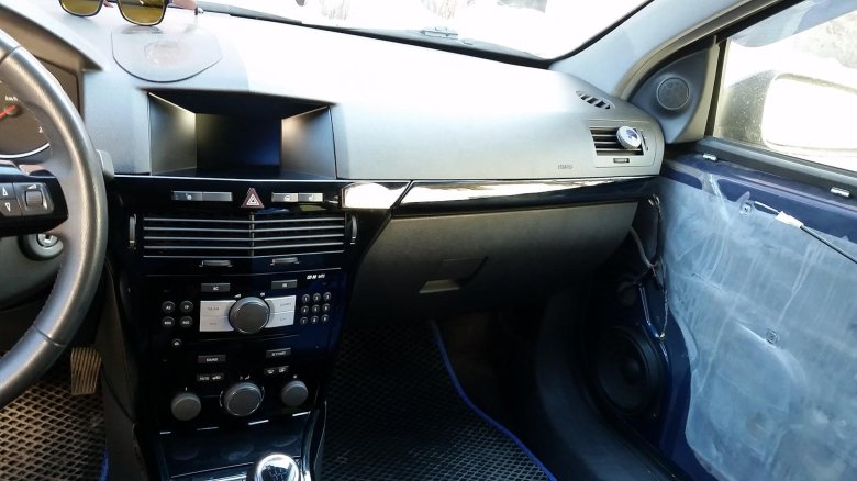 Салон опель астра h