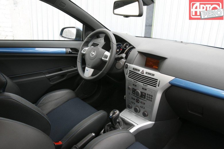 Opel astra h 2005 салон
