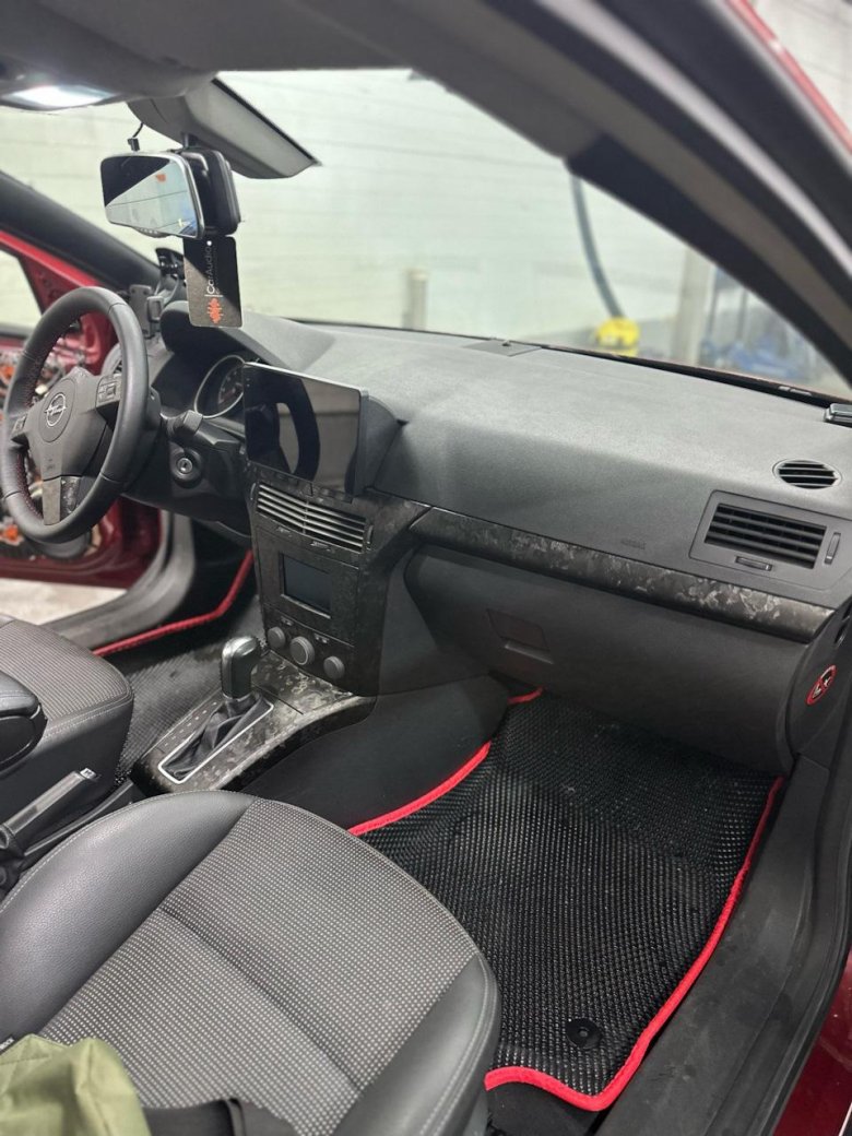 Тюнинг салона опель астра h