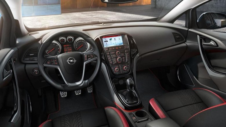 Opel astra 2015 салон
