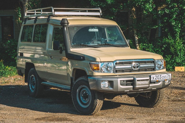 Toyota land cruiser 70 series рестайлинг