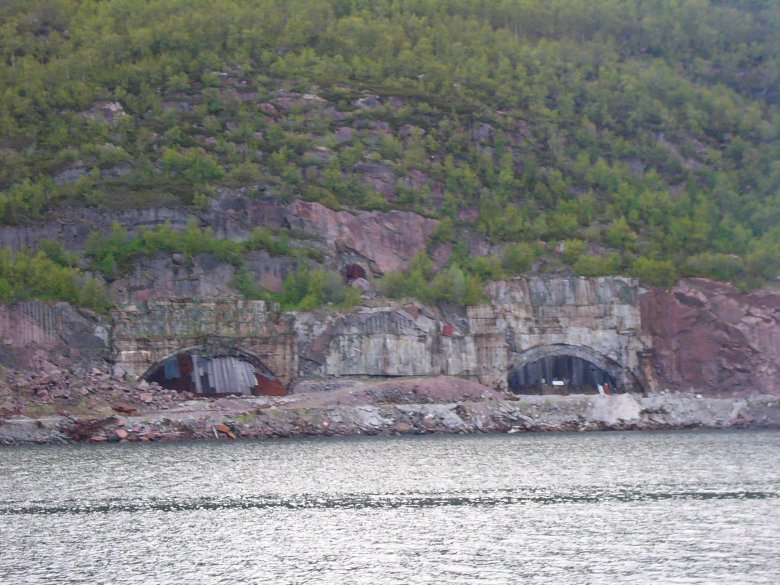 Военно-морская база на острове мускё