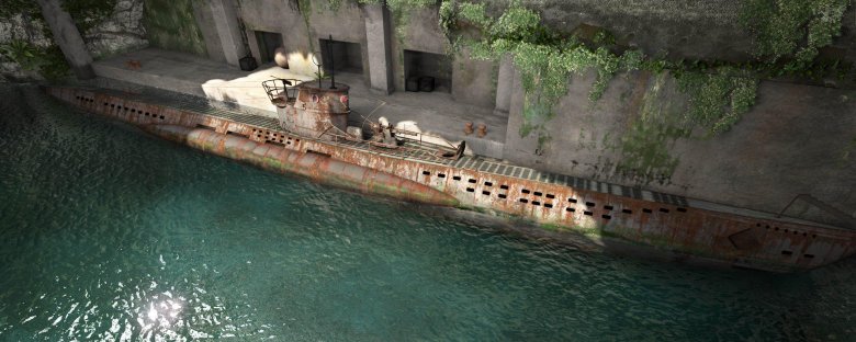 Немецкая подводная лодка