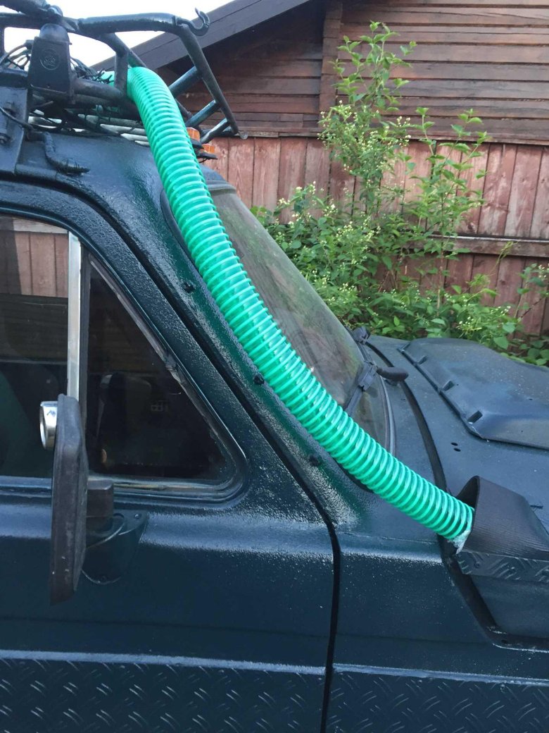 Шноркель на ниву 2121