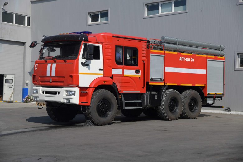 Пожарный камаз 43118 ац 6.0-70