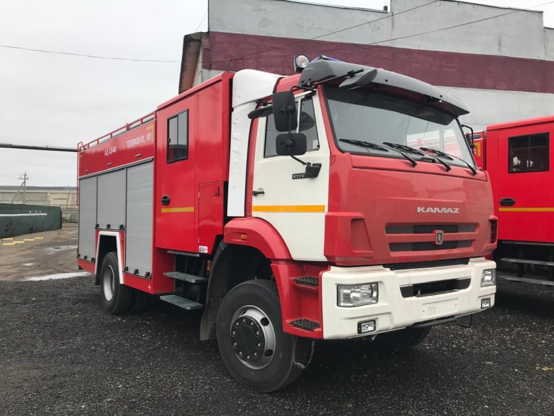 Ац 5 0 40 камаз 43253 пожарная техника