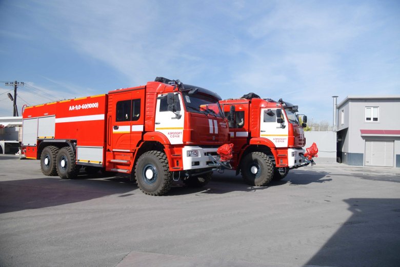 Аэродромный пожарный автомобиль камаз 43118
