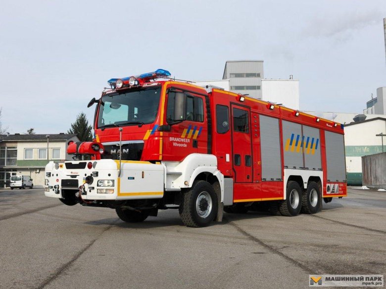 Специальные пожарные и аварийно спасательные автомобили