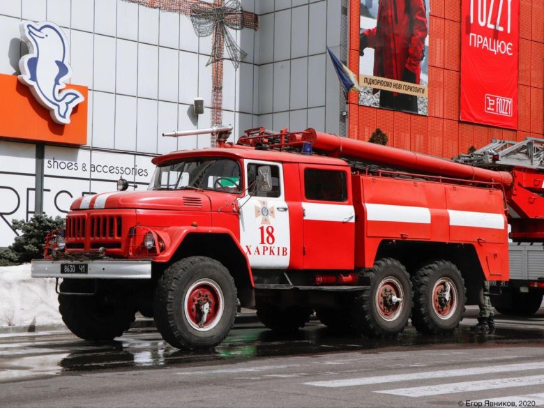 Пожарная машина зил 131