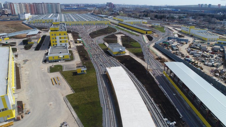 Депо солнцево московского метрополитена