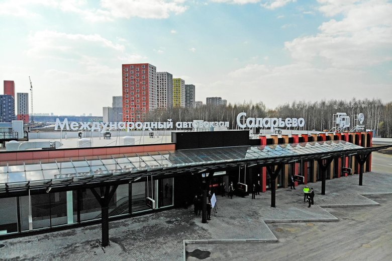 Международный вокзал саларьево москва