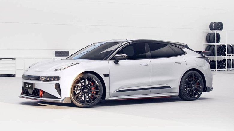 Китайский электромобиль zeekr 001