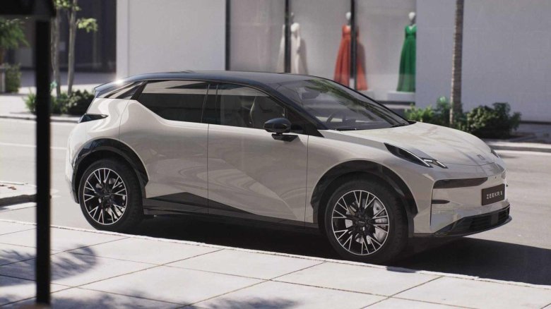 Китайский электромобиль 2023 zeekr
