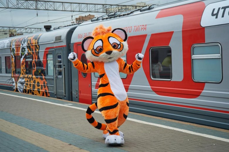 Поезд тигр