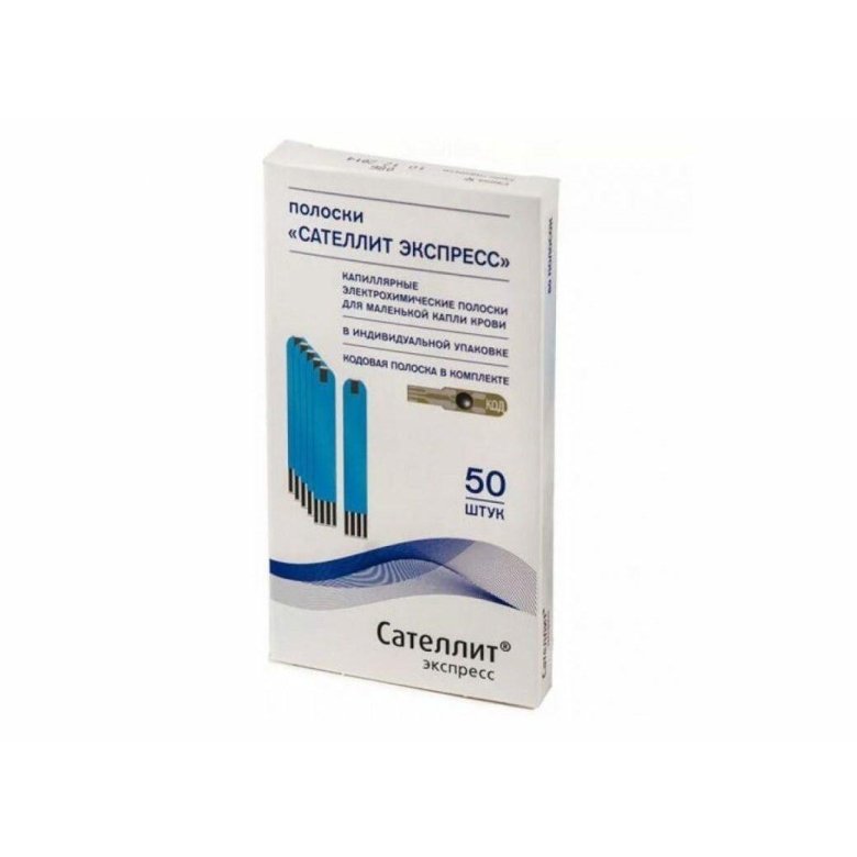 Тест полоски сателлит экспресс № 50