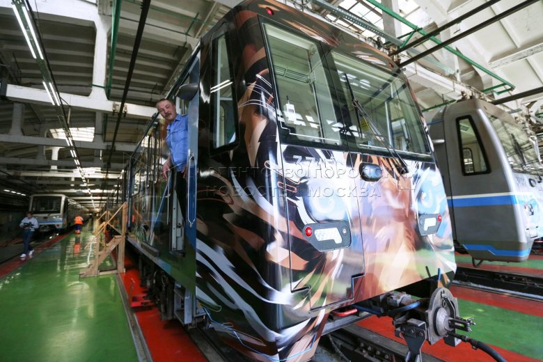 Поезд музей московского метрополитена