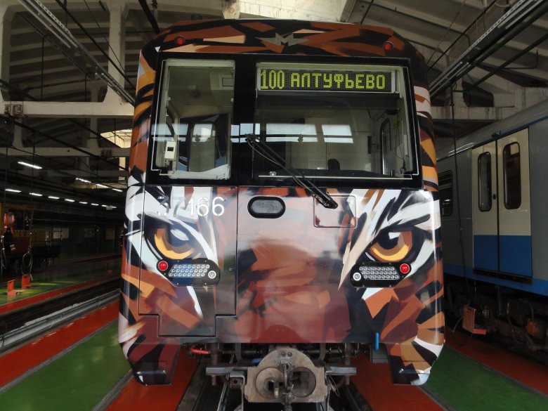 Поезд амурский тигр