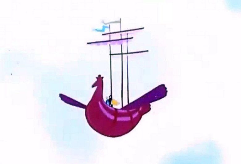 Летучий корабль мультик