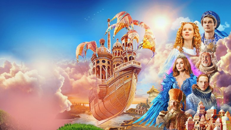 Летучий корабль постер